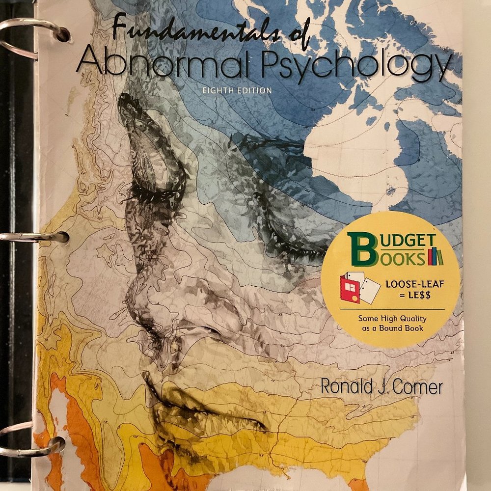 Fundamentals of Abnormal Psychology, 8th edition